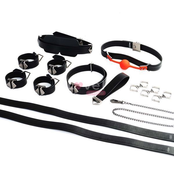 БДСМ-набір LOCKINK Moonlight Treasure Chest - Black Set SX0859 фото