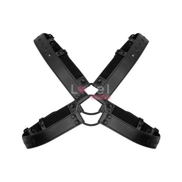 Портупея Bedroom Fantasies: Lionel Bondage Harness, черная SO8830 фото