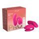 Смарт-вибратор для пар We-Vibe Chorus Pro Electric Pink SX3862 фото 13