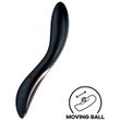 Вібратор із перлинною стимуляцією точки G Satisfyer Rrrolling Explosion Black SO6074 фото