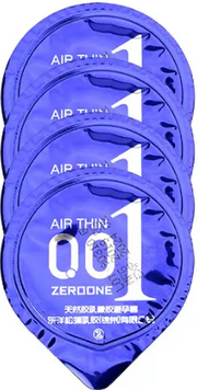 Ультратонкий презерватив з охолоджуючим ефектом OLO ZerOOne 001, 1 шт OLO5532 фото
