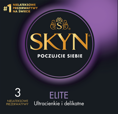 Безлатексні ультратонкі презервативи SKYN Elite, 3 шт 414581a фото