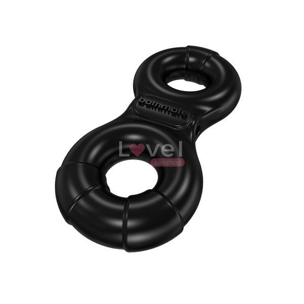 Ерекційне віброкільце Bathmate Vibe Ring Eight, подвійне, для члена і мошонки SO2441 фото