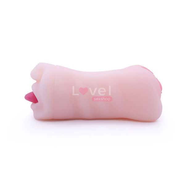 Двосторонній мастурбатор Men Powerup Eroticism: вагіна та ротик SO6231 фото