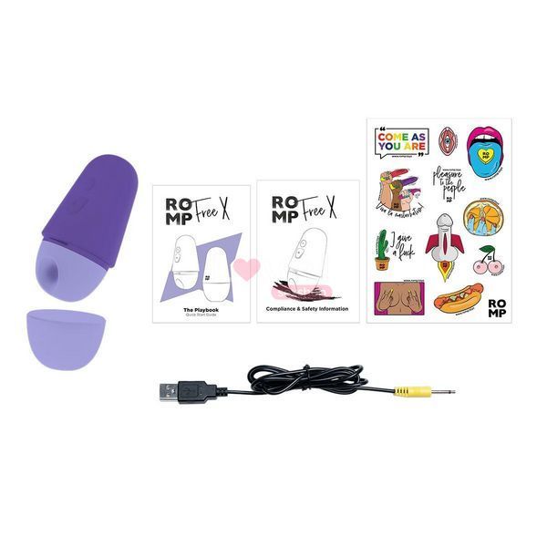 Вакуумный клиторальный стимулятор Romp Free X SX0537 фото