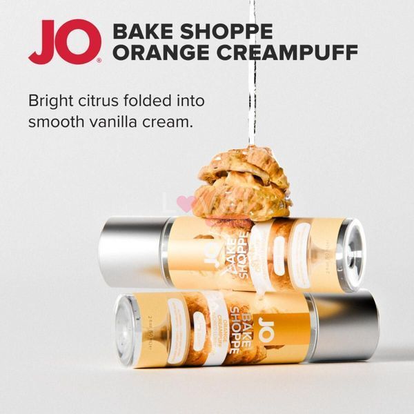 Лубрикант на водній основі JO Bake Shoppe - Orange Creampuff 60 мл, без цукру та парабенів SX4597 фото