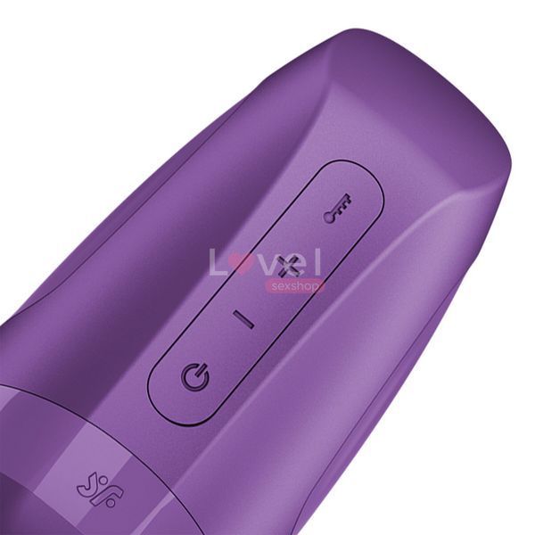 Мастурбатор Satisfyer Men Heat Vibration Battery Series имитатор минета, подогрев и вибрация SX3843 фото