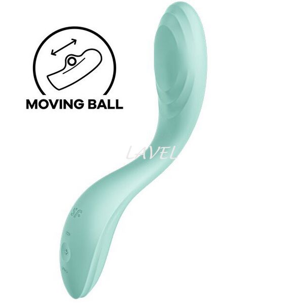 Вибратор с жемчужной стимуляцией точки G Satisfyer Rrrolling Pleasure Mint SO6075 фото