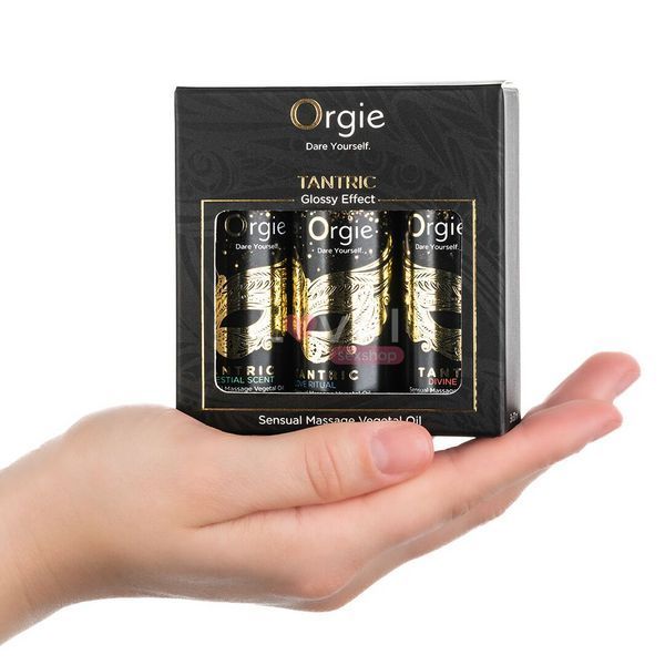 Набор масел для тантрического массажа Orgie &ndash; Tantric Mini Size Collection (3х30 мл), увлажнение SX1556 фото