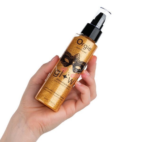 Масло-шиммер для тела Orgie &ndash; Glow Shimmering Body Oil (110 мл), чувственный аромат, увлажнение (Срок до 05,2026) SX1501 фото
