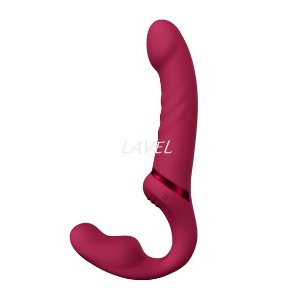 Безремінний смарт-страпон Lovense Lapis vibrating strapless strap-on, 3 мотори SO8793 фото