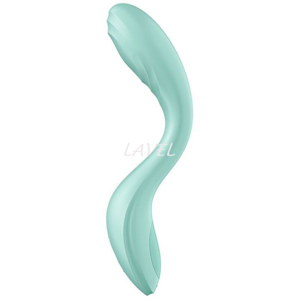 Вібратор із перлинною стимуляцією точки G Satisfyer Rrrolling Pleasure Mint SO6075 фото