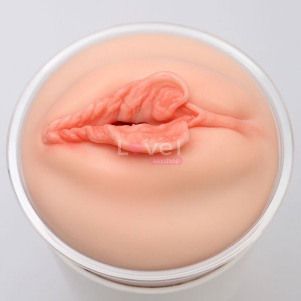 Мастурбатор-вагіна Naked Factory Cup Sleeve V&ndash;4, наскрізний SX3488 фото