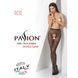 Эротические колготки-бодистокинг Passion S010 black, с доступом, геометрический рисунок PSS010B фото 7