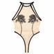 Боди Black Rose из полупрозрачной сетки с цветочным декором, размер M (44&ndash;46). TNS1097 фото 3