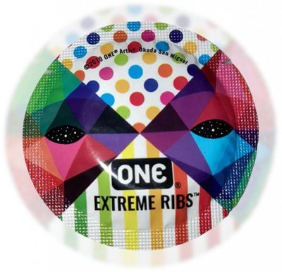 Презерватив - One Extreme Ribs, 1шт ON220577 фото