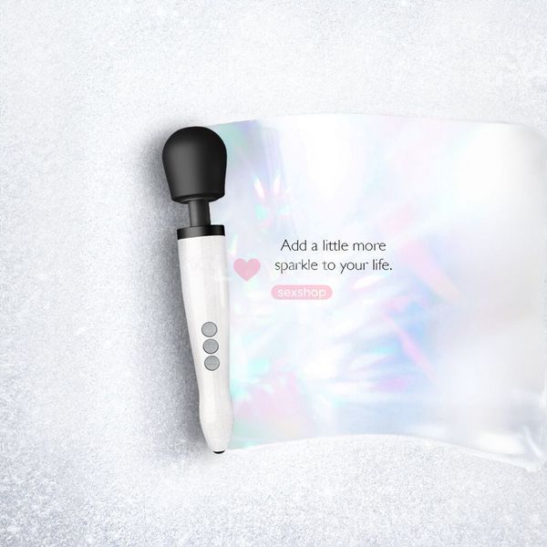 Вибромассажер DOXY Die Cast R Stardust White SX2461 фото