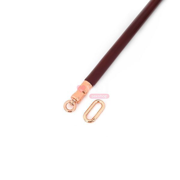 Фиксатор-распорка для ног или рук Liebe Seele Wine Red Spreader Bar, дерево + натуральная кожа SO9457 фото