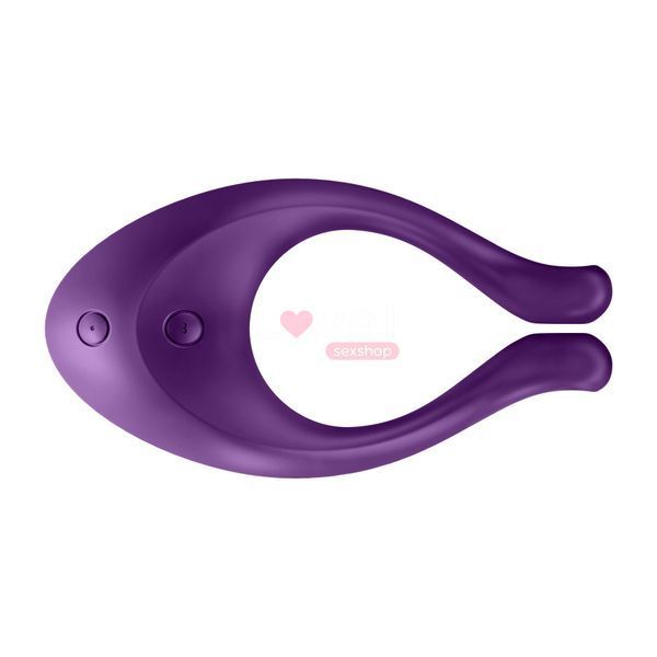 Вібратор для пар Satisfyer Endless Love Lila, 3 незалежних мотора, багатофункціональний SO3501 фото