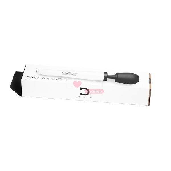 Вибромассажер DOXY Die Cast R Stardust White SX2461 фото