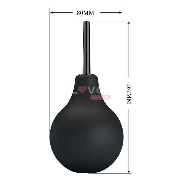 Анальний душ Mr.Play Anal Douche Blkc Black 6603QX004MR1 фото