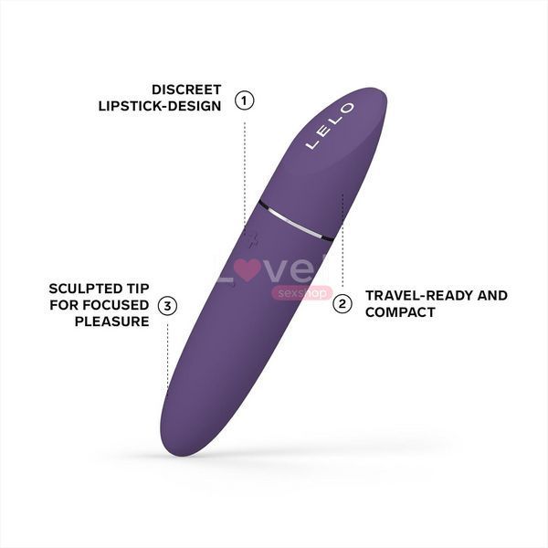 Шикарная вибропуля LELO Mia 3 Purple SX2556 фото