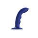 Насадка для страпона с двойной точечной пульсацией Strap-On-Me TAPPING DILDO WAVE &ndash; NIGHT BLUE, М SO9621 фото 1