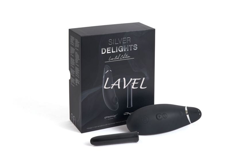 Преміальний подарунковий набір Silver Delights Collection: Womanizer Premium та We-Vibe Tango SO8759 фото