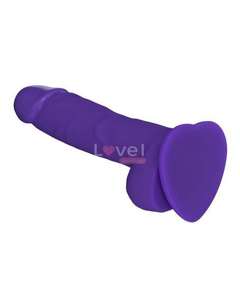 Реалістичний фалоімітатор Strap-On-Me SOFT REALISTIC DILDO Violet - Size L SO4526 фото
