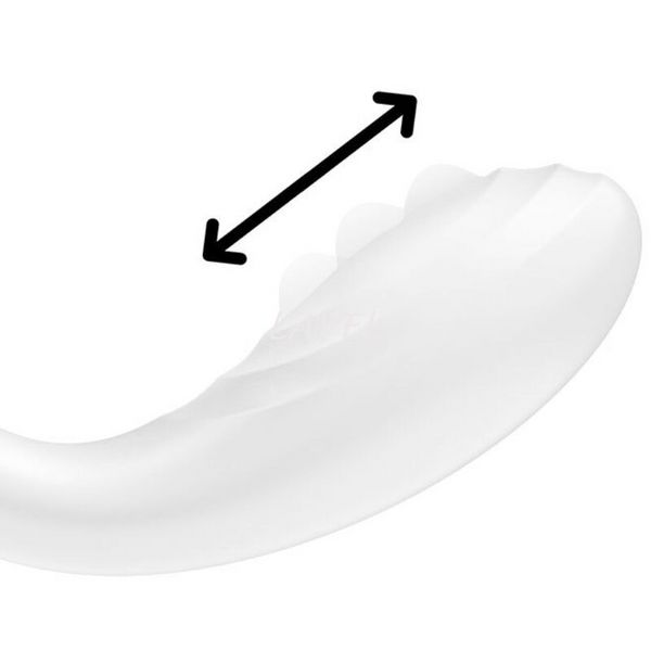 Вібратор із перлинною стимуляцією точки G Satisfyer Rrrolling Pleasure White SO6076 фото