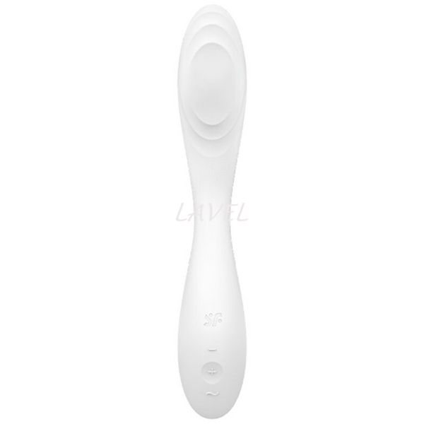 Вібратор із перлинною стимуляцією точки G Satisfyer Rrrolling Pleasure White SO6076 фото