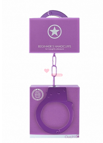 Наручники - Ouch! Beginner's Handcuffs Purple 62530036-OU001PUR фото