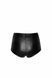 Шортики Noir Handmade F318 Wild, XXL, black, під латекс, крокодиловий принт, з доступом SX0337 фото 6