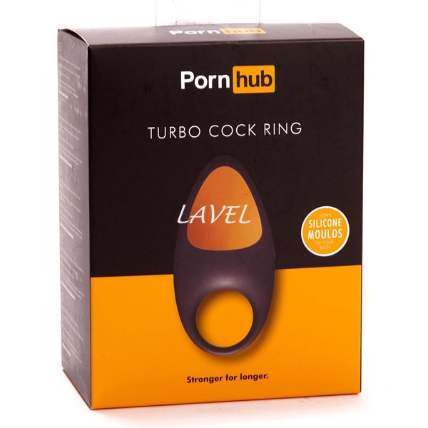 Эрекционное виброкольцо Pornhub Turbo Cock Ring с мегастимуляцией клитора SO2892 фото