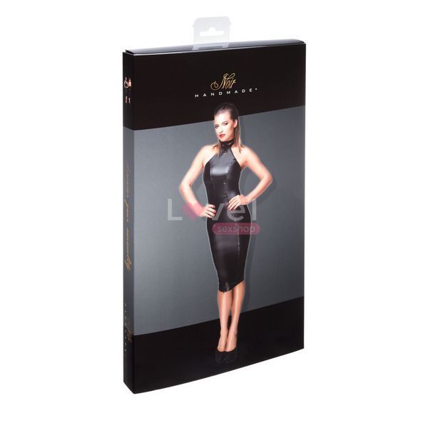 Платье Noir Handmade F160 Powerwetlook pencil dress - XL SX0038 фото