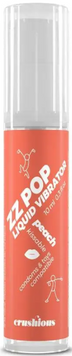 Рідкий вібратор із смаком персика Crushious Zz Pop, 10 мл С21818 фото