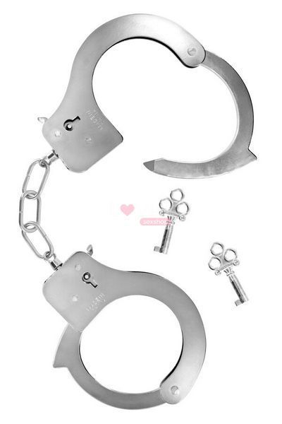 Наручники Fetish Tentation Adjustable metal wrist cuffs SX1090 фото