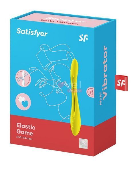 Універсальний гнучкий вібратор для пар Satisfyer Elastic Game Yellow SO6126 фото