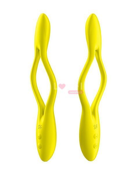 Універсальний гнучкий вібратор для пар Satisfyer Elastic Game Yellow SO6126 фото