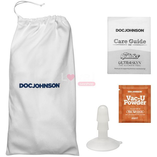 Фалоімітатор Doc Johnson Signature Cocks Girthmasterr 8.5 inch UltraSkyn SX2536 фото