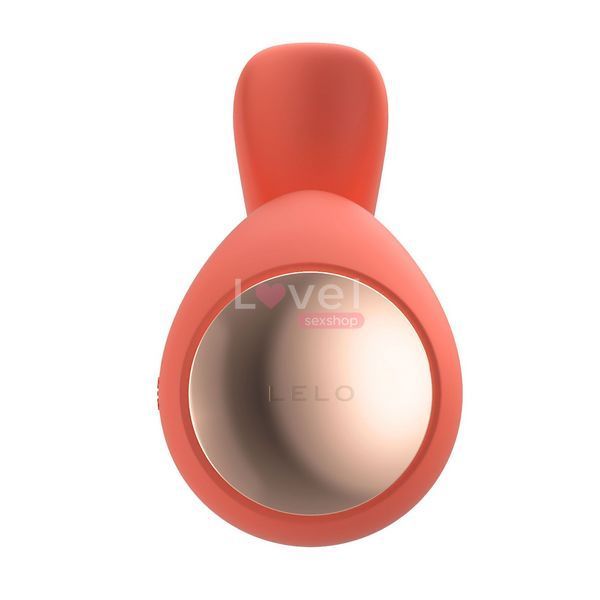 Смарт-вібратор LELO Ida Wave Coral Red, вагінально-кліторальний, технологія WaveMotion, 2 мотори SO8077 фото
