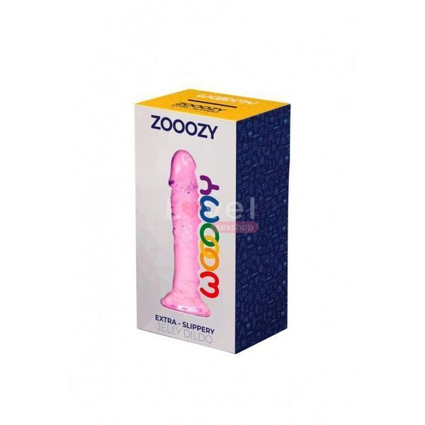Фаллоимитатор Wooomy Zooozy, присоска, совместим с трусиками для страпона, длина 14,7см, диам. 3,7см SO7394 фото