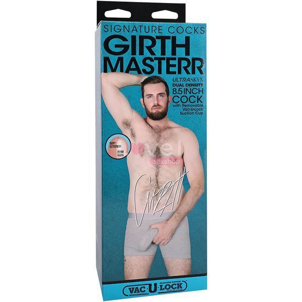 Фалоімітатор Doc Johnson Signature Cocks Girthmasterr 8.5 inch UltraSkyn SX2536 фото