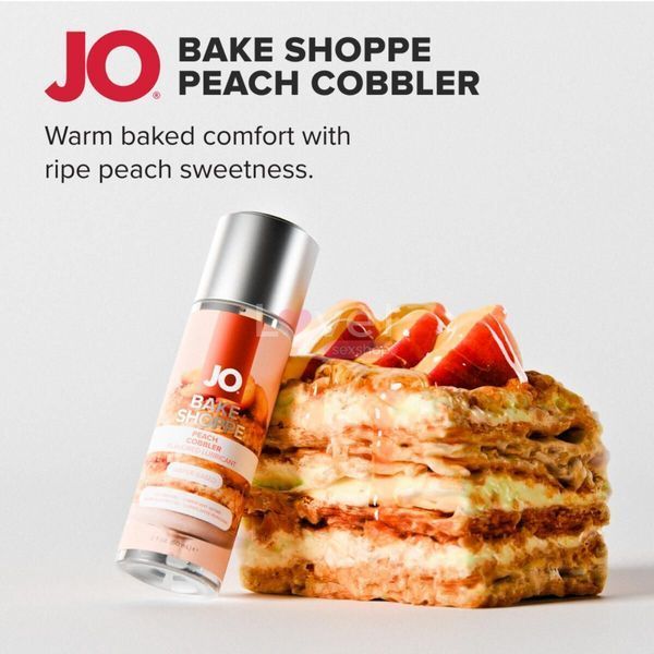 Лубрикант на водній основі JO Bake Shoppe - Peach Cobbler 60 мл, без цукру та парабенів SX4599 фото