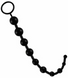 Анальные бусы Jelly Anal Beads Black SKN-ANL033 Black фото 1
