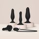 Надувной фаллоимитатор Strap-On-Me INFLATABLE DILDO PLUG - NOIR, шарик внутри, диаметр до 6 см SO7383 фото 4
