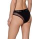 Трусики з прозорою вставкою Passion PS002 PANTIES L, black SO4191 фото 2