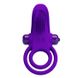 Ерекційне кільце з вібрацією на пеніс Pretty Love Vibro Penis Ring Purple 6603BI0768 фото 4