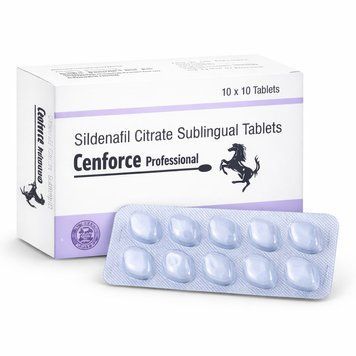 Сильнодіючі збудливі таблетки для ерекції Cenforce Professional, 10 шт VID52012 фото