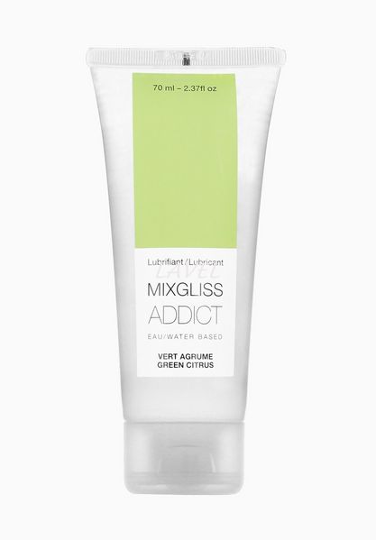 Лубрикант на водній основі MixGliss Addict Green Citrus (70 мл) лайм SO1618 фото